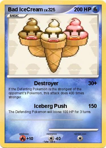 Pokemon Bad IceCream