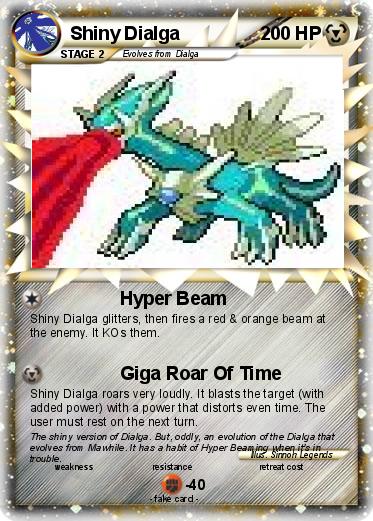 Pokemon Shiny Dialga