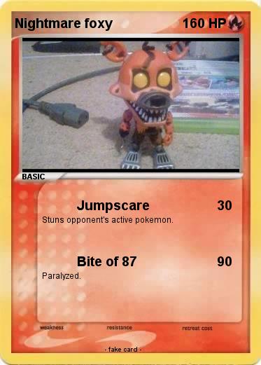 Pokemon Nightmare foxy