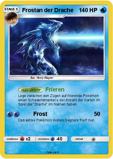 Pokemon Frostan der Drache