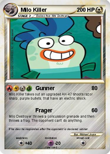 Pokemon Milo Killer