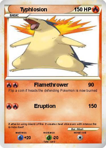 Pokemon Typhlosion