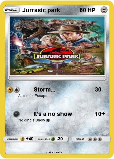 Pokemon Jurrasic park