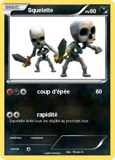 Pokemon Squelette