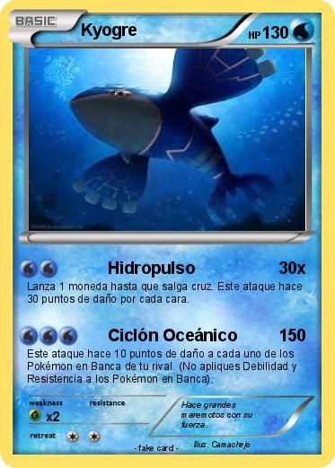 Pokemon Kyogre