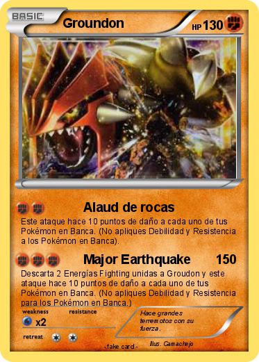 Pokemon Groundon