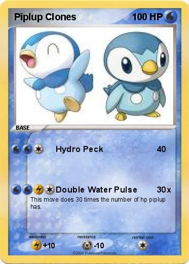 Pokemon Piplup Clones