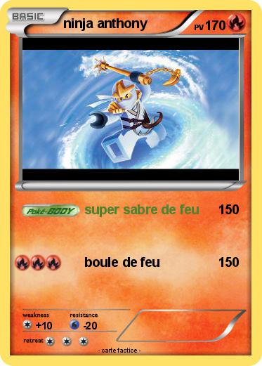 Pokemon ninja anthony