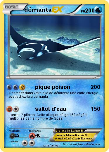 Pokemon démanta
