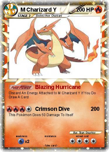 Pokemon M Charizard Y