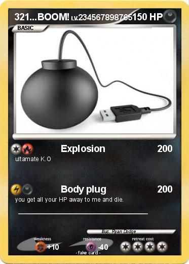 Pokemon 321...BOOM!
