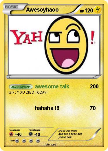 Pokemon Awesoyhaoo