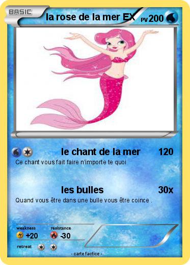 Pokemon la rose de la mer EX