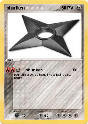 Pokemon shuriken