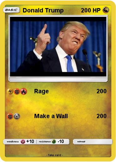 Pokemon Donald Trump