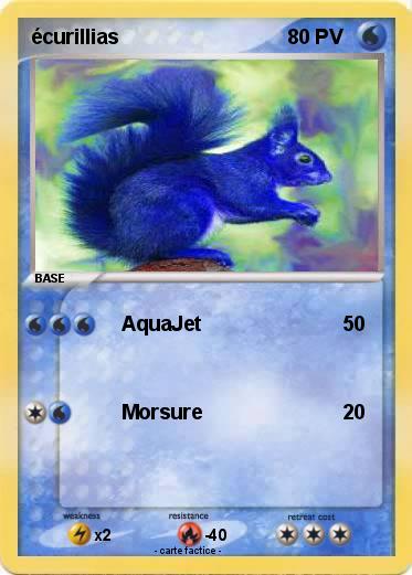 Pokemon écurillias