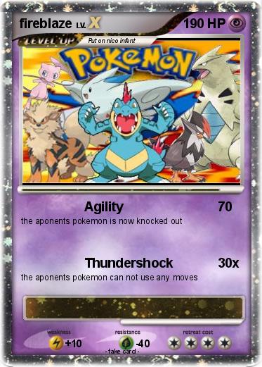 Pokemon fireblaze