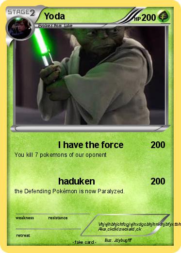 Pokemon Yoda