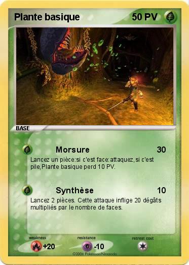 Pokemon Plante basique