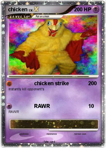 Pokemon chicken