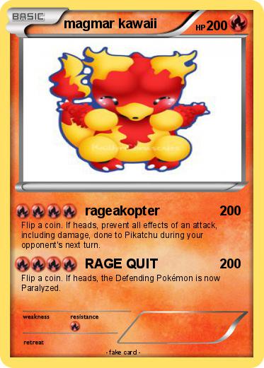 Pokemon magmar kawaii