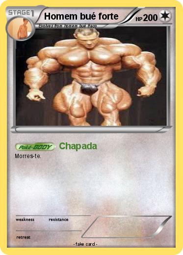 Pokemon Homem bué forte