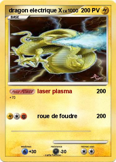 Pokemon dragon electrique X