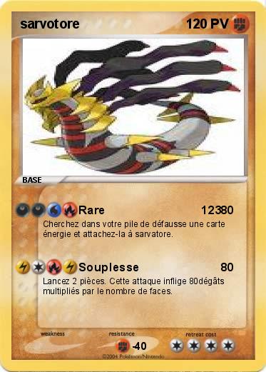 Pokemon sarvotore