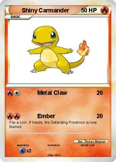 Pokemon Shiny Carmander