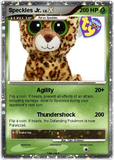 Pokemon Speckles Jr.