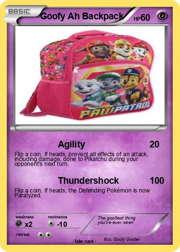 Pokemon Goofy Ah Backpack