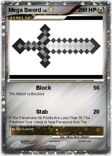 Pokemon Mega Sword