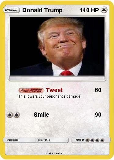 Pokemon Donald Trump