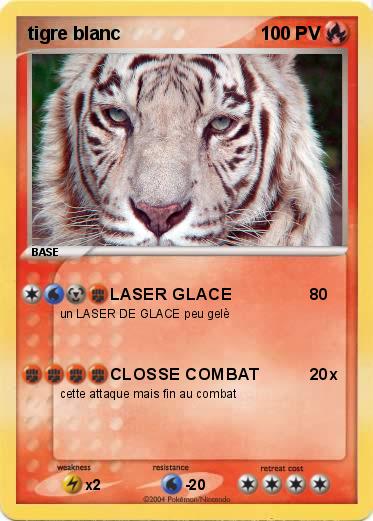 Pokemon tigre blanc