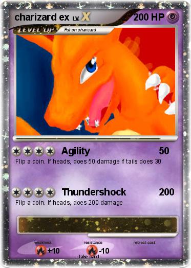 Pokemon charizard ex