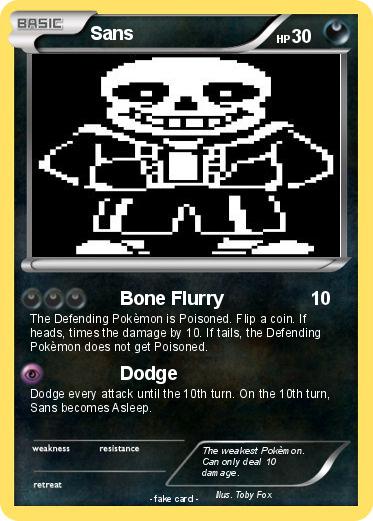 Pokemon Sans