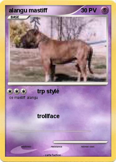 Pokemon alangu mastiff