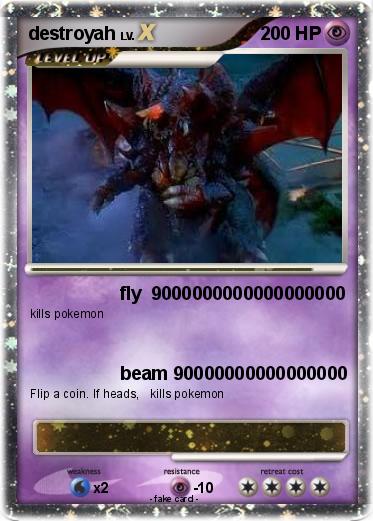 Pokemon destroyah