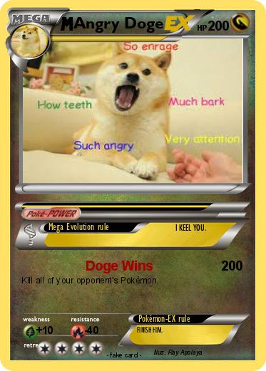 Pokemon Angry Doge