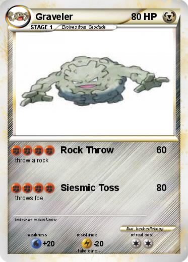 Pokemon Graveler
