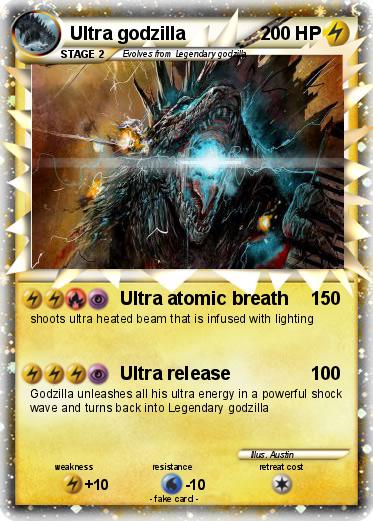 Pokemon Ultra godzilla