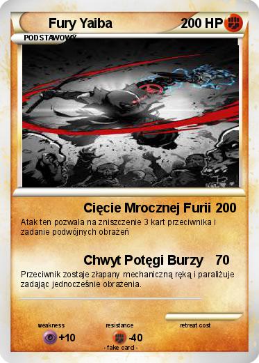 Pokemon Fury Yaiba