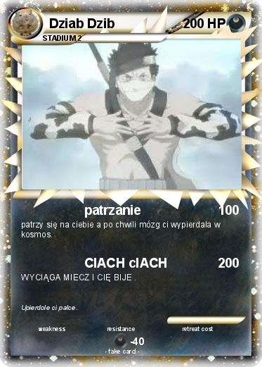 Pokemon Dziab Dzib