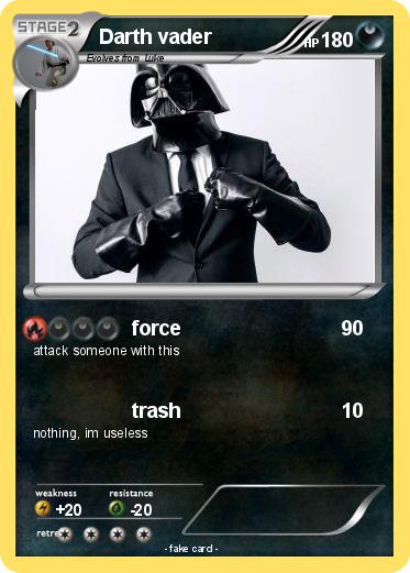Pokemon Darth vader