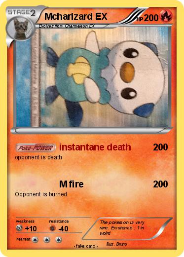 Pokemon Mcharizard EX