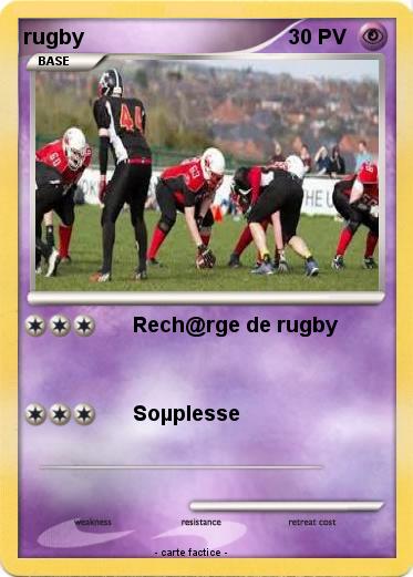 Pokemon rugby