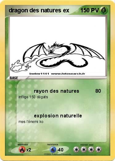 Pokemon dragon des natures ex