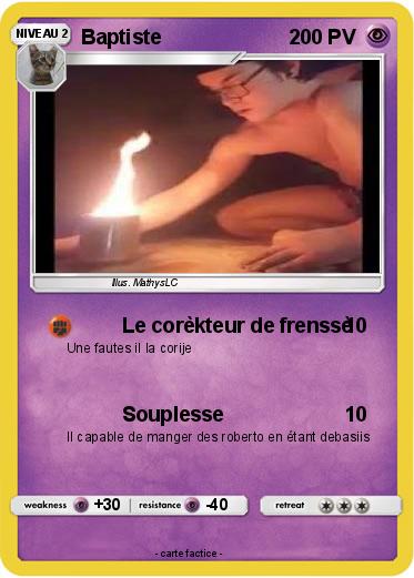 Pokemon Baptiste