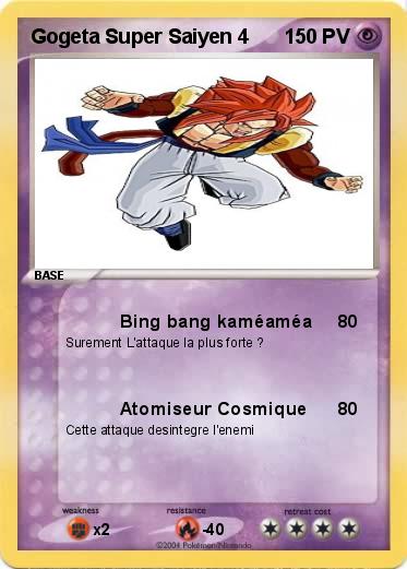 Pokemon Gogeta Super Saiyen 4