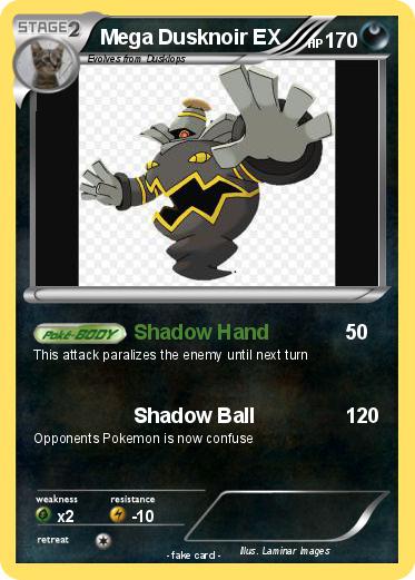Pokemon Mega Dusknoir EX